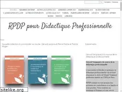 Sites similar to didactiqueprofessionnelle.org