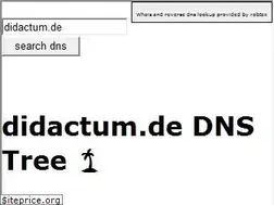 Sites similar to didactum.de.dnstree.com