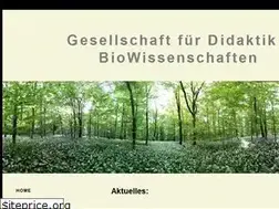 Sites similar to didaktik-biowissenschaften.de