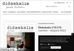 Sites similar to didaskalia.pl