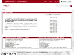 Sites similar to didattica.unipd.it