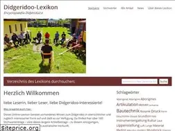 Sites similar to didgeridoo-lexikon.de