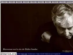 Sites similar to didiersandre.info