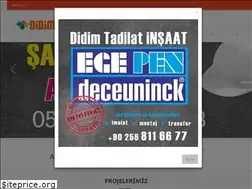 Sites similar to didimtadilatinsaat.com