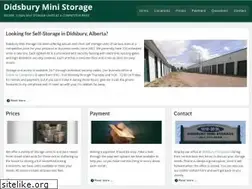 Sites similar to didsburystorage.com
