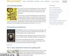 Sites similar to didyouknow.org