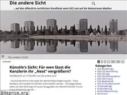 Sites similar to die-andere-sicht.de