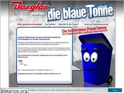 Sites similar to die-blaue-tonne.de
