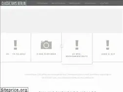 Sites similar to die-classic-days-berlin.de