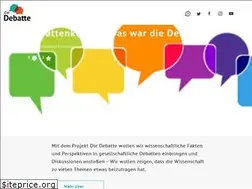 Sites similar to die-debatte.org