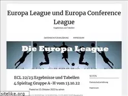 Sites similar to die-europaleague.de