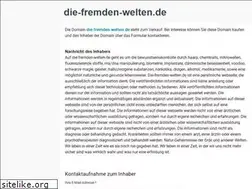 Sites similar to die-fremden-welten.de