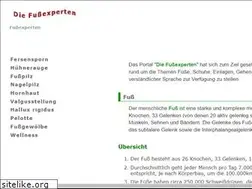Sites similar to die-fussexperten.de