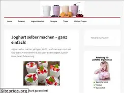 Sites similar to die-joghurt-macher.de