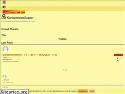 Sites similar to die-kartonmodellbauer.de
