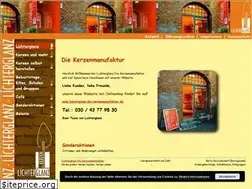 Sites similar to die-kerzenmanufaktur.de