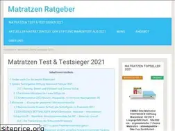 Sites similar to die-matratzen-testsieger.de