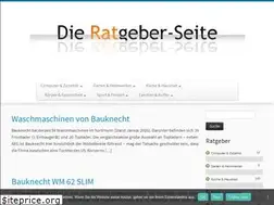 Sites similar to die-ratgeber-seite.de