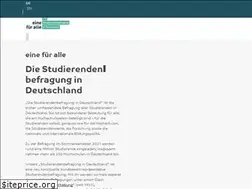 Sites similar to die-studierendenbefragung.de