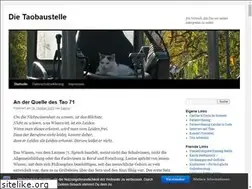 Sites similar to die-taobaustelle.de