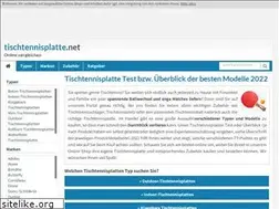 Sites similar to die-tischtennisplatte.de