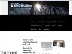 Sites similar to die-trauer-karte.de