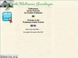 Sites similar to die-waldmanns.de