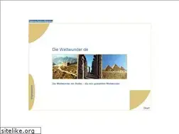 Sites similar to die-weltwunder.de