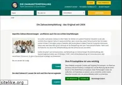 Sites similar to die-zahnarztempfehlung.com