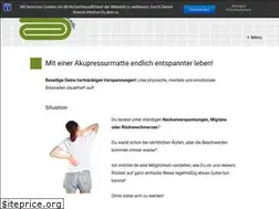 Sites similar to dieakupressurmatte.de
