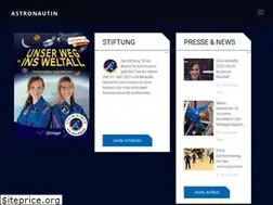Sites similar to dieastronautin.de