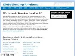 Sites similar to diebedienungsanleitung.de