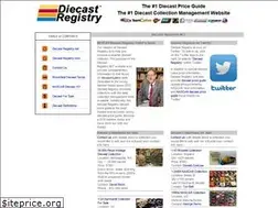 Sites similar to diecastregistry.net