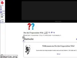 Sites similar to diedreifragezeichen.wikia.com