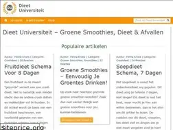 Sites similar to dieetuniversiteit.nl