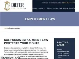 Sites similar to dieferemploymentlaw.com