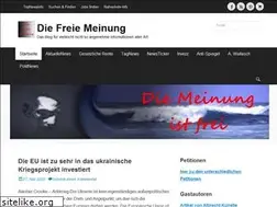 Sites similar to diefreiemeinung.de