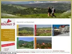Sites similar to diefuenfausderrhoen.de