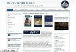 Sites similar to diegeschichteberlins.de
