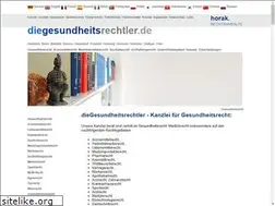 Sites similar to diegesundheitsrechtler.de