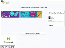 Sites similar to diegutscheincode.de
