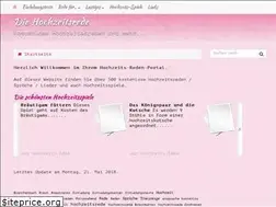 Sites similar to diehochzeitsrede.de