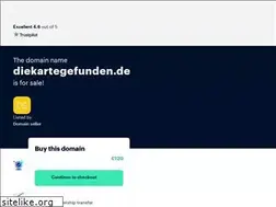 Sites similar to diekartegefunden.de