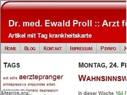 Sites similar to diekrankheitskarte.de