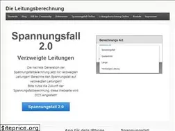 Sites similar to dieleitungsberechnung.de