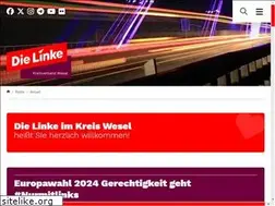 Sites similar to dielinke-kreiswesel.de