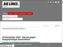 Sites similar to dielinke-seelow.de