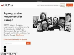 Sites similar to diem25.org