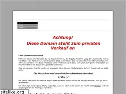 Sites similar to dienetzschau.de