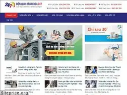 Sites similar to dienlanhbachkhoa247.vn